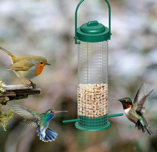 wire mesh bird feeders